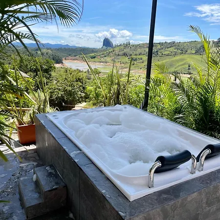 Cabana El Mirador Azul Guatape Exterior photo